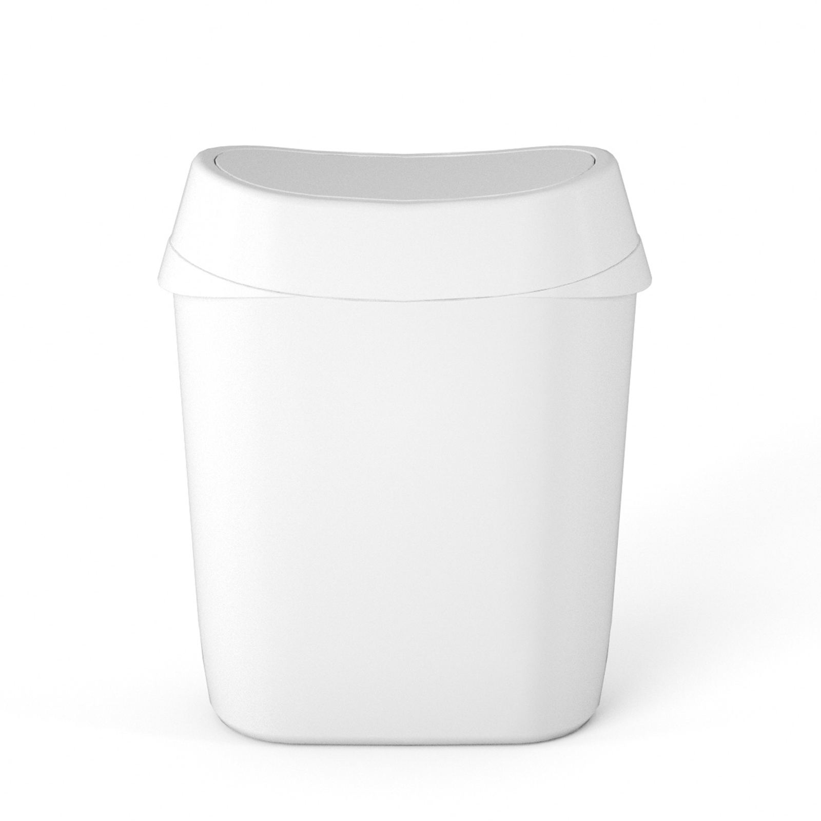 Oval Narrow Trash Can With Lid Linyi Leadchem INC